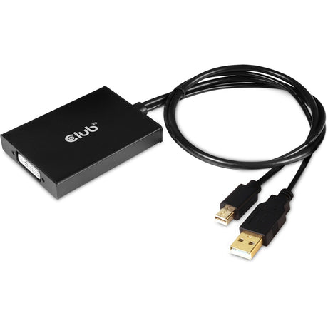 Club 3D Mini Displayport 1.2 > Dual-Link-DVI-D-Adapter (schwarz, 0,6 Meter)