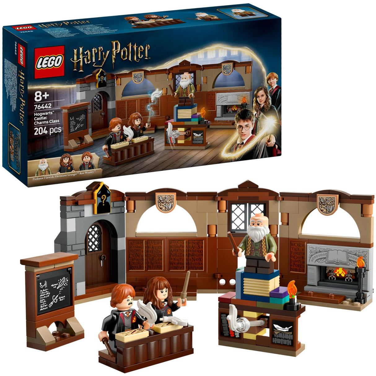 Lego 76442 Harry Potter Schloss Hogwarts: Zauberstunde | 2 Stk
