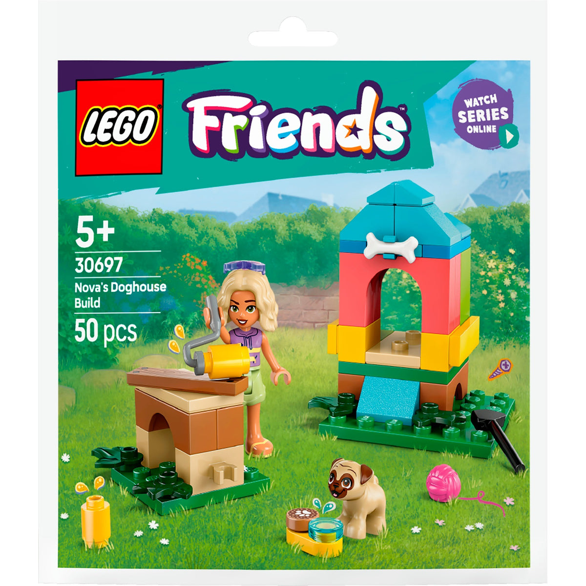 Lego Friends – Novas DIY-Hundehütten-Bauspielzeug (30697)