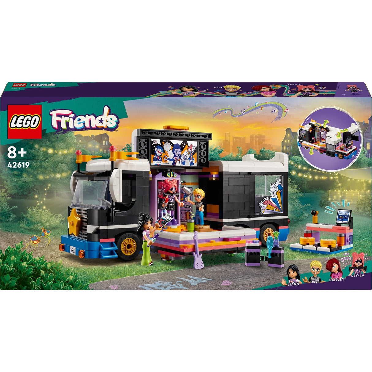 Lego Lego Freunde 42619 Tourbus von Popster