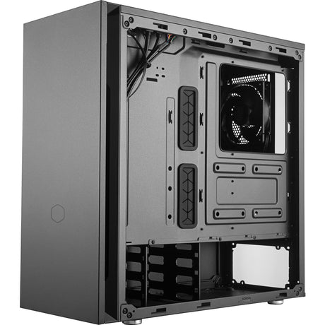 Cooler Master MCS-S600-KN5N-S00 Silencio S600 ohne TG, ATX, Midi-Tower, 5x 2,5, 2x 120mm, schwarz