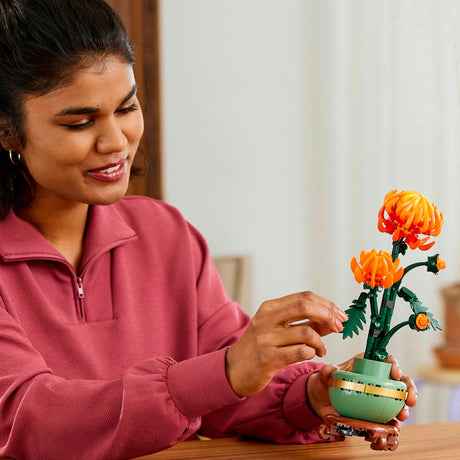 Lego-Ikonen Chrysantheme – Botanische Sammlung – 10368