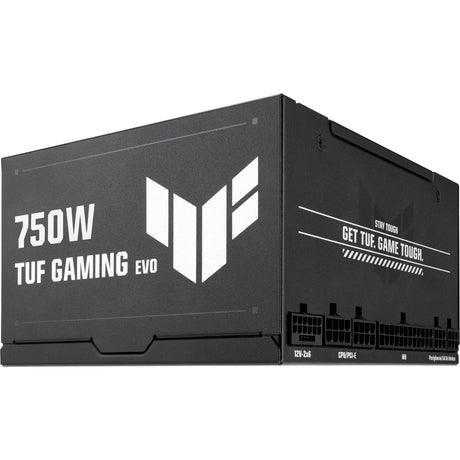 Asus tuf gaming gold evo modulaire 750 watt voeding (zwart, 1x 12v-2x6, 2x pcie)