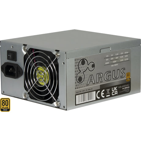 Inter-Tech HA-600AA2 600-Watt-Netzteil (Silber, 1x PCIe)
