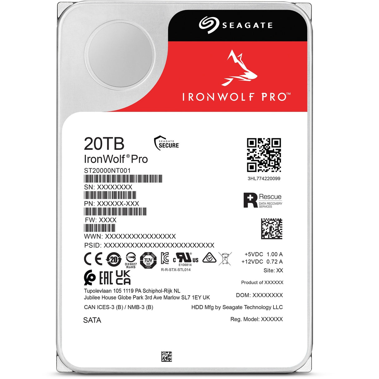 Seagate Seagate Ironwolf 20 TB