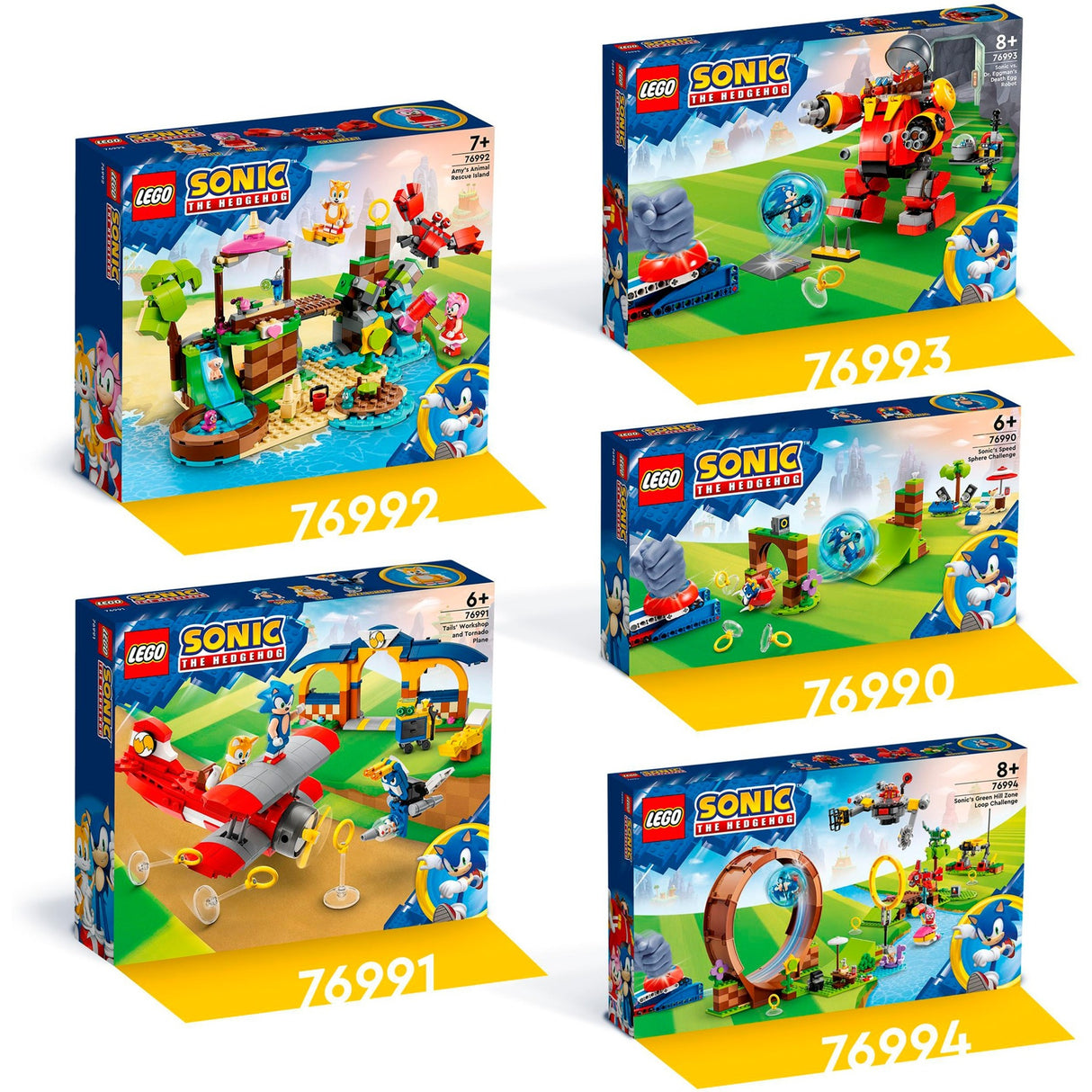 Lego Sonic the Hedgehog – Amy's Animal Shelter Island Konstruktionsspielzeug (76992)