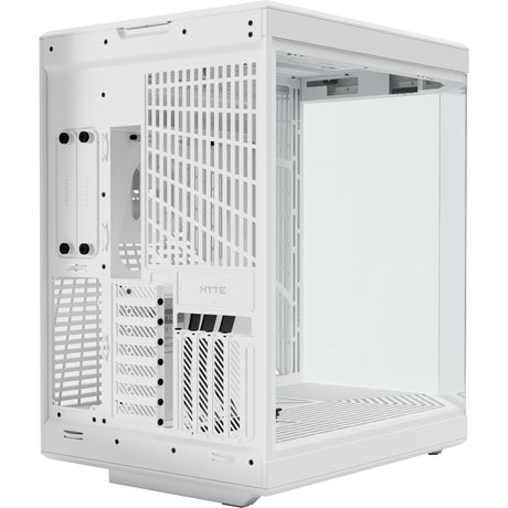 Hyte y70 Midi-Tower-Gehäuse (weiß | 2x USB-A | 1x USB-C | gehärtetes Glas)