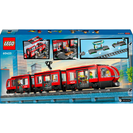Lego City Straßenbahn und Bahnhof – 60423