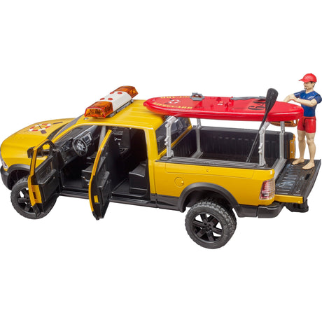 Bruder Dodge Ram 2500 Rettungswagen mit Rettungsschwimmer, Modellfahrzeug (02506)