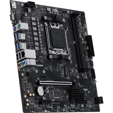 MSI Pro A620AM-B EVO Sockel AM5 Mainboard (RAID, 2,5GB-LAN, Sound, µATX)