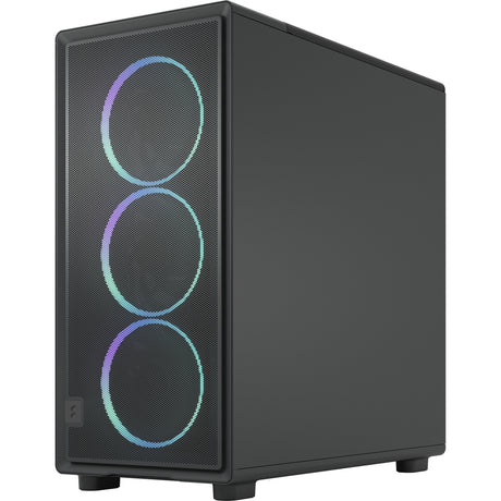 Fractal Design Epoch XL TG RGB Midi-Tower-Gehäuse (schwarz | 2x USB-A | 1x USB-C | RGB | gehärtetes Glas)