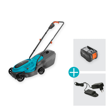 Gardena Rasenmäher Easymax 32 18 V P4A Set 4.0