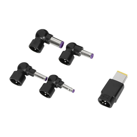 Targus 90 w legacy accessoireset (dc-kabel naar tip + 5 tips + opberghouder) adapter (zwart, voor dockingstations)