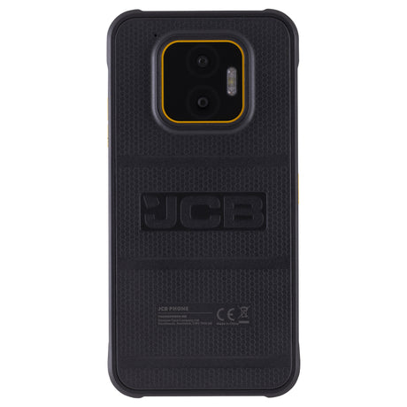 Jcb toughphone e50 smartphone (zwart | 128 gb | android 16 | dual-sim)