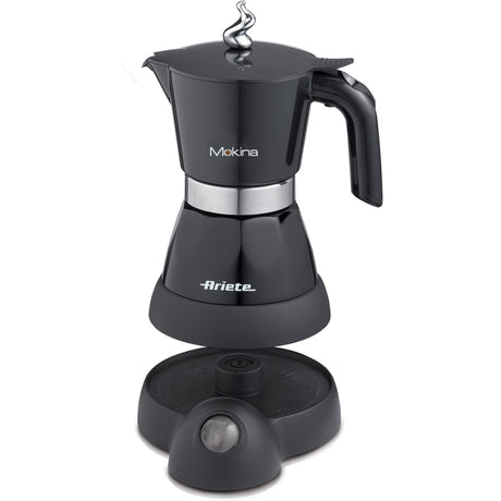 Ariete Moka-Aroma-Kaffeemaschine 1358 11 Moka-Kanne (schwarz)