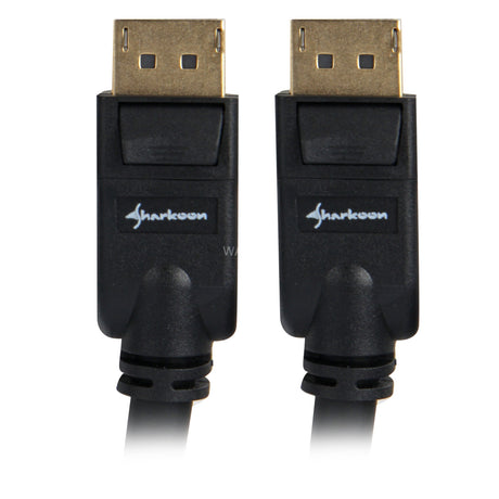 Sharkoon Displayport 1.3 Kabel (schwarz, 5 Meter, 4k)