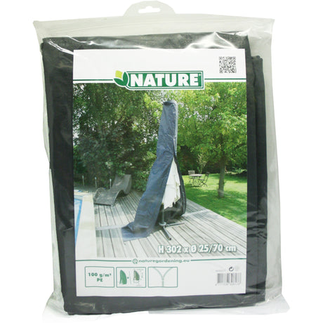 Nature Gartenmöbelabdeckung für stehenden Sonnenschirm (groß) Abdeckung (grau, 6030617)