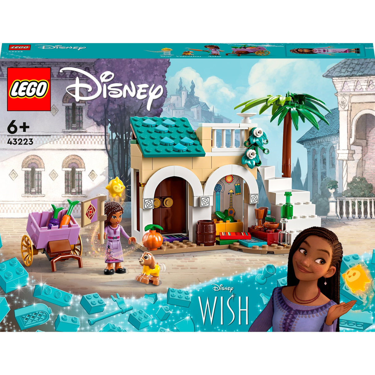 Lego Disney Wish Asha in the City Rosas Puppen Wunschset – 43223