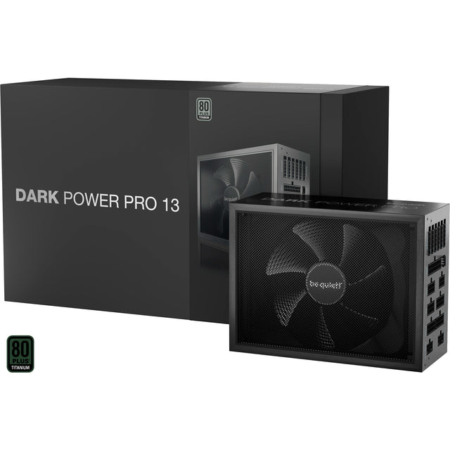 Ruhig sein! Dark Power Pro 13 modulares 1600-Watt-Netzteil (schwarz, 2x 12V-2x6, 6x PCIe)