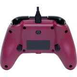 Powera Advantage Plus Kabelgebundener Controller für Xbox Series X|s – Ruby (Dunkelrot, Xbox Series X|s, Xbox One, PC)