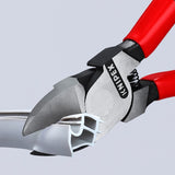 Knipex Seitenschneider für Kunststoff | kunststoffbeschichtet | 160 mm – 7201160