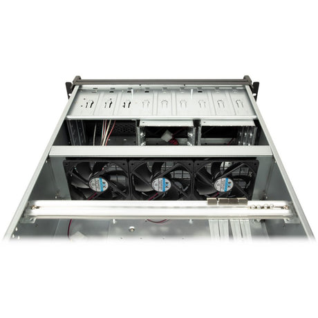 Inter-tech 4u 4129l Rackgehäuse (schwarz | 2x USB-A)