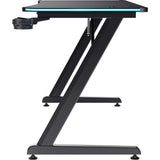 Vertrauen Sie dem GXT 709 Luminus RGB-Gaming-Schreibtisch