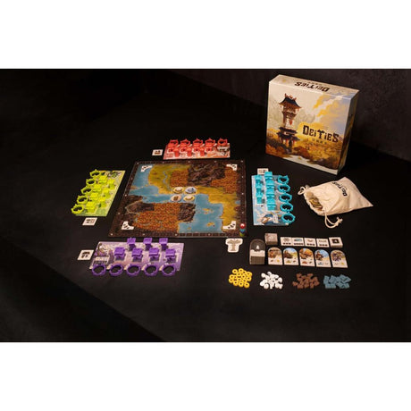 European Player Network Deities Brettspiel (englisch, 2 – 4 Spieler, 45 – 60 Minuten, ab 14 Jahren)