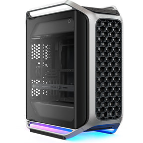 Cooler master cosmos alpha big tower behuizing (zwart zilver | 4x usb-a | 2x usb-c | rgb | tempered glass)