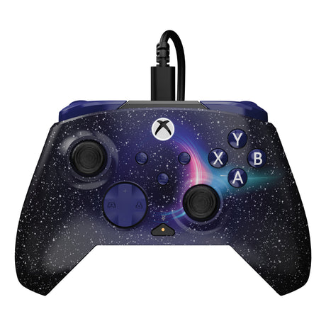 Erweiterter kabelgebundener Turtle Beach Rematch-Controller (Dark Cosmos, Xbox Series X|S, Xbox One, PC)