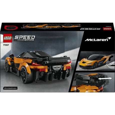 Lego® Speed Champions McLaren W1 – der echte Supersportwagen mit 1 Minifigur – Rennwagen – 77257
