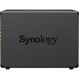 Synology diskstation ds1525neo+ nas (zwart, 2x lan, usb)
