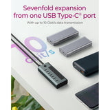 Icy Box Icy Box 7-Port USB 3.2 Gen 2 Typ-C-Hub