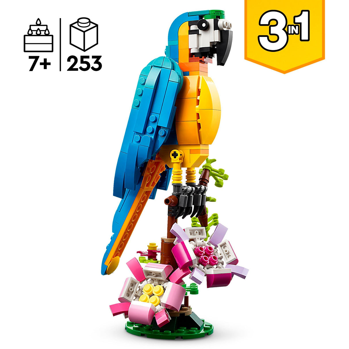 LEGO Creator 31136 Exotischer Papagei