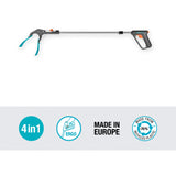 Gardena Greifer 4-in-1 (Grau-Türkis)