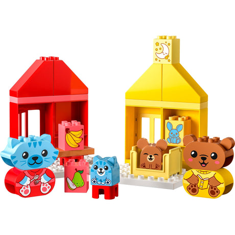 Lego Duplo – Alltagsgewohnheiten – Konstruktionsspielzeug zum Essen und Schlafen (10414)