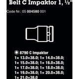 Waa Belt C Impaktor 1 Kappe Set, 1 2
