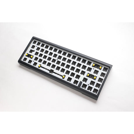 Ducky Projectd Tinker 65 mit QMK über mechanische RGB-Tastatur (Schwarz, US-Layout (QWERTY), 65 %, Barebone, RGB-LEDs, Hot-Swap-fähig, Dichtungsmontage)