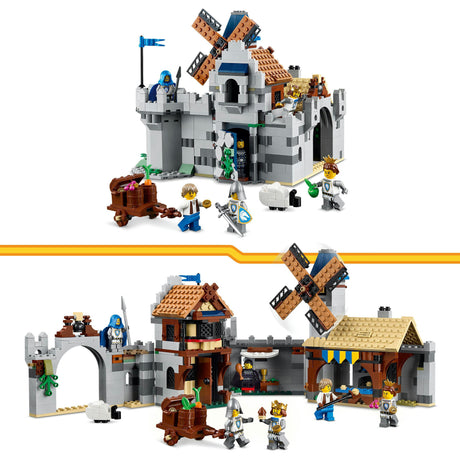Lego® creator 3in1 medieval castle with knights on horseback - 31168