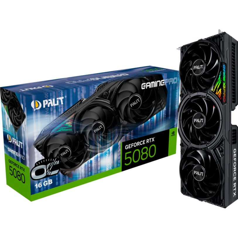 Palit GeForce RTX 5080 Gaming Pro OC Grafikkarte (DLSS 4, 3x DisplayPort, 1x HDMI 2.1)