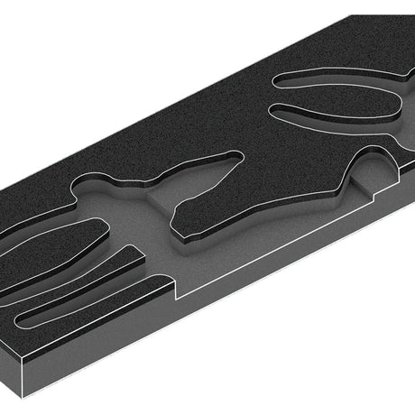 Wera 9780 Schaumeinsatz mit Knipex Tangen SE