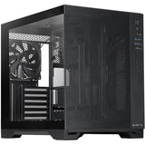 Chieftec Visio Air Midi Tower Gehäuse (schwarz | 2x USB-A | 1x USB-C | gehärtetes Glas)