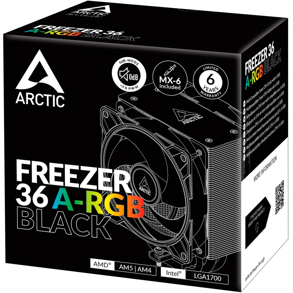 Arktischer Gefrierschrank 36A-RGB