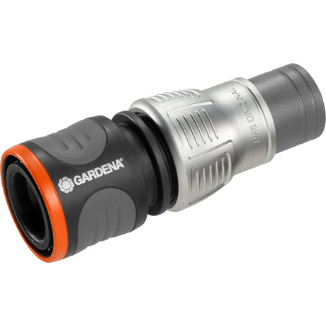Gardena Premium-Schlauchverbinder 13 mm (1 2) - 15 mm (5 8) (Grausilber, 18255-50)