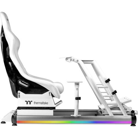Thermaltake GR500 Rennsimulator Cockpit Schneerennsimulator (weiß)
