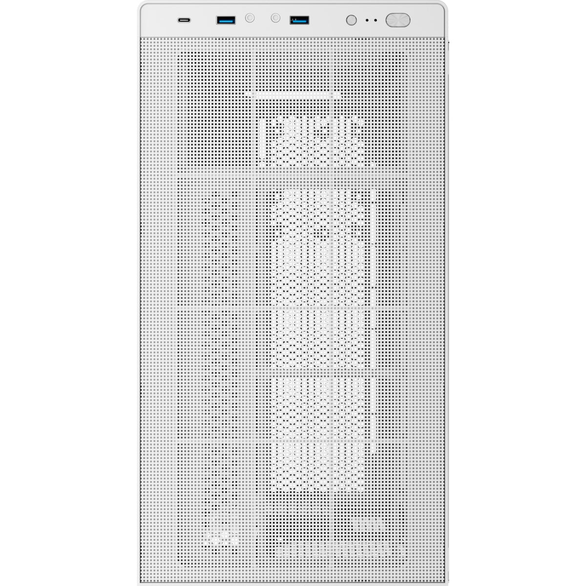Aerocool Stormfront Mini Mini-Tower-Gehäuse (weiß | 2x USB-A | 1x USB-C | Fenster)