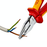 Knipex Spitzkombizange Kombizange (rot gelb)