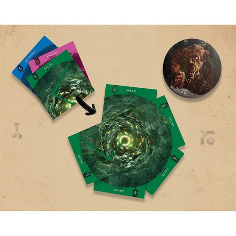 Europäisches Spielernetzwerk Gates of Delirium Brettspiel (englisch, 2 – 4 Spieler, 45 Minuten, ab 14 Jahren)