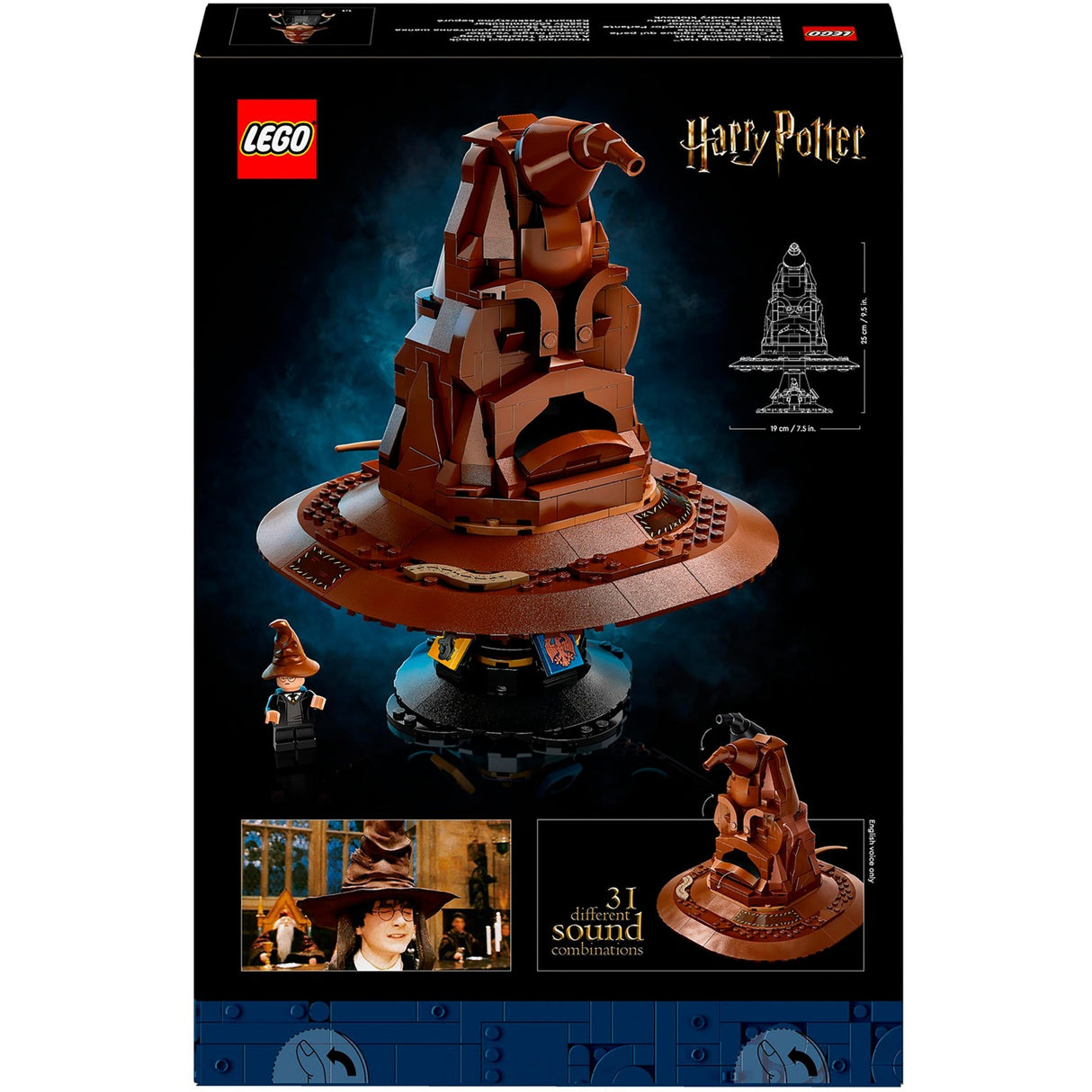 Lego Harry Potter 76429 Sprechender Sortierhut + Sound