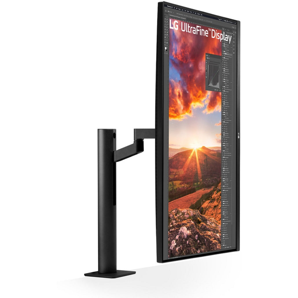 LG Ergo IPS-Monitor mit USB Typ-C 31,5 4K UHD (schwarz, 2x HDMI, 1x Display Port)